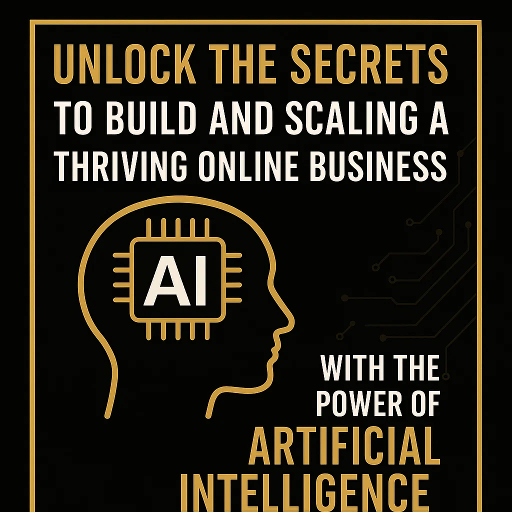 Unlock the secrets to building and scaling a thriving online business with AI